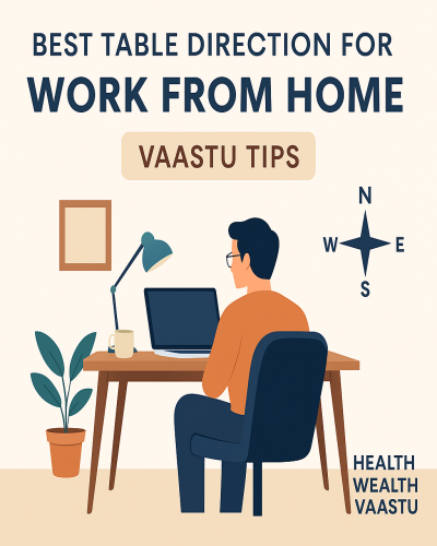 Best Table Direction for Work From Home